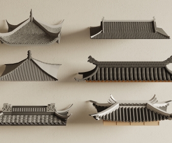Chinese Style Building Component-ID:125484947