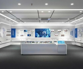 Modern Exhibition Hall-ID:841670993