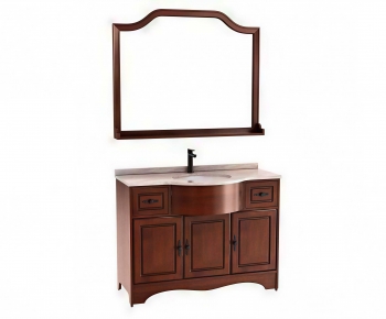 European Style Bathroom Cabinet-ID:807204962