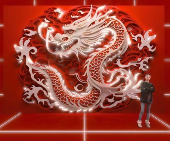 Modern Exhibition Hall-ID:284843924