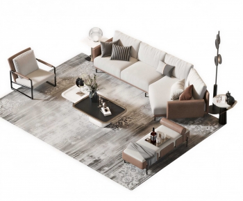 Modern Sofa Combination-ID:212452897