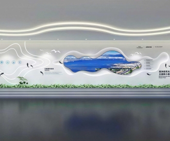 Modern Exhibition Hall-ID:706207041