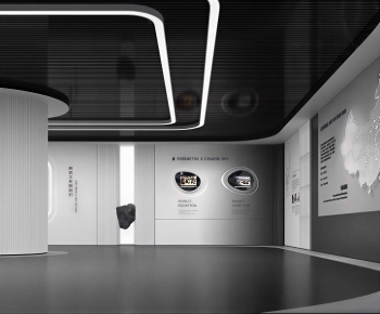 Modern Exhibition Hall-ID:225420063