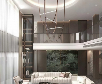 Modern A Living Room-ID:417171001