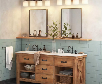 Modern Bathroom Cabinet-ID:350511073