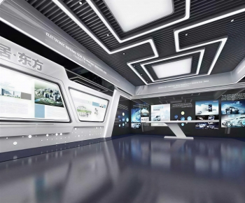 Modern Exhibition Hall-ID:944003116