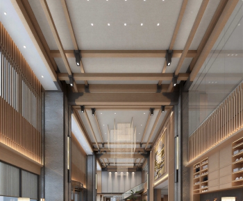 New Chinese Style Lobby Hall-ID:950268037