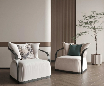 New Chinese Style Single Sofa-ID:839365967