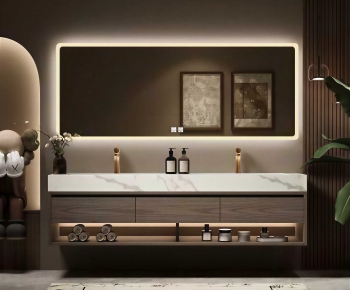 Modern Bathroom Cabinet-ID:169909002