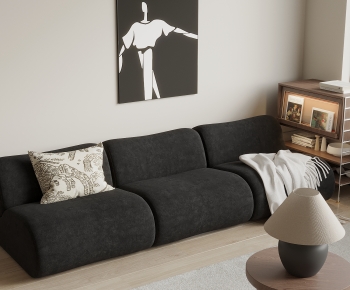 Modern Three-seat Sofa-ID:518305063