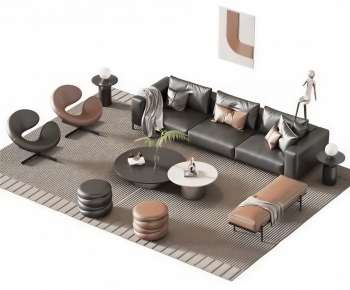 Modern Sofa Combination-ID:368324043