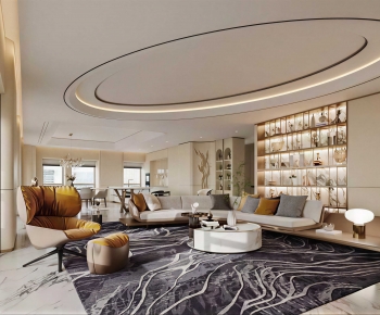 Modern A Living Room-ID:513540987