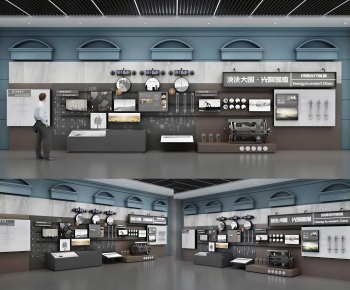 Modern Exhibition Hall-ID:482177028