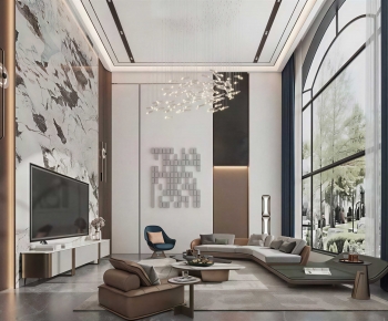 Modern A Living Room-ID:926250938