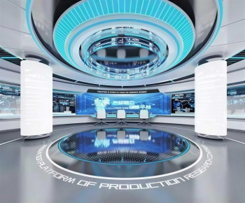 Modern Exhibition Hall-ID:882092009