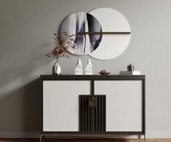 New Chinese Style Side Cabinet-ID:878896956