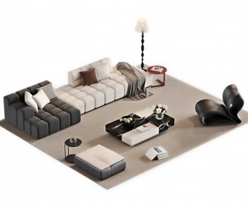 Modern Sofa Combination-ID:145435095