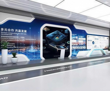 Modern Exhibition Hall-ID:191622978