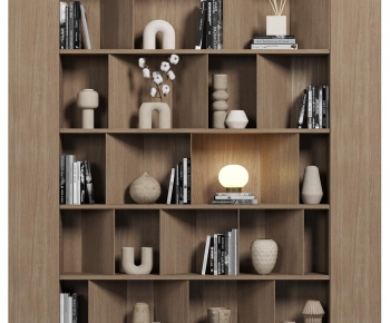 Wabi-sabi Style Bookcase-ID:190001965