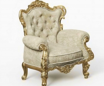 European Style Single Sofa-ID:565681937