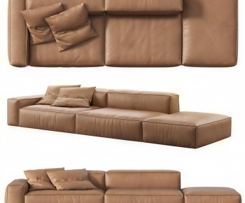 Modern Three-seat Sofa-ID:735183002