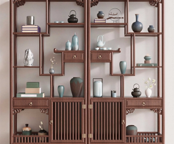 New Chinese Style Antique Rack-ID:344083074