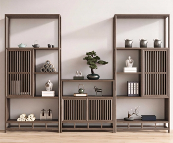 New Chinese Style Antique Rack-ID:672946936