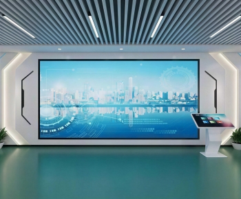 Modern Exhibition Hall-ID:403337005