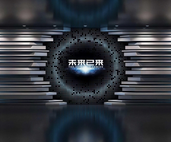 Modern Exhibition Hall-ID:498548037