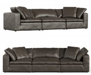 Modern Three-seat Sofa-ID:492250916
