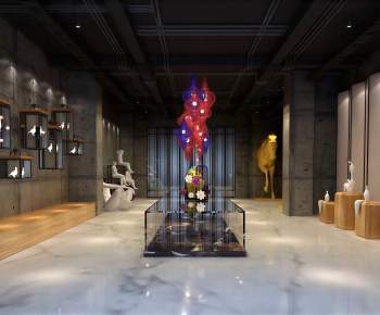 Industrial Style Exhibition Hall-ID:697326908