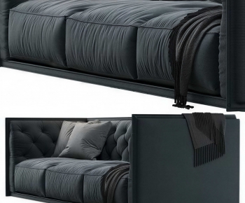 Modern Three-seat Sofa-ID:572623019