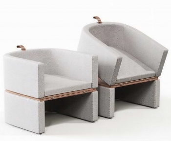 Modern Single Sofa-ID:435435069