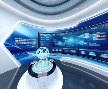 Modern Exhibition Hall-ID:797103888