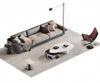 Modern Sofa Combination-ID:696511034