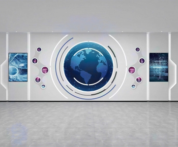 Modern Exhibition Hall-ID:545265912