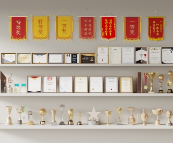 Modern Flag/badge/trophy/certificate-ID:490797044