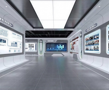 Modern Exhibition Hall-ID:897150045