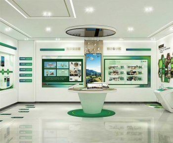 Modern Exhibition Hall-ID:307424071