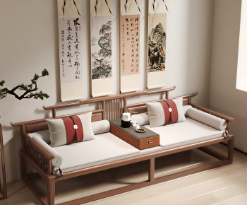 New Chinese Style Arhat Bed-ID:185323951
