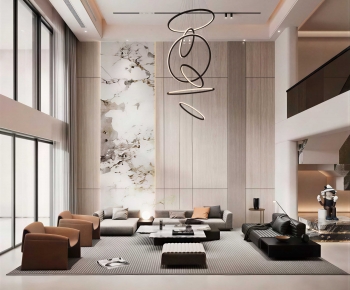 Modern A Living Room-ID:561661967