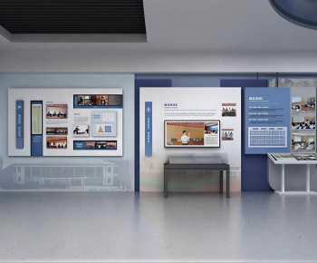 Modern Exhibition Hall-ID:236452107