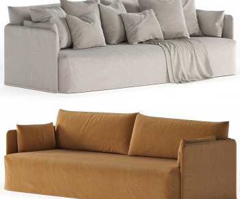 Modern Three-seat Sofa-ID:434588913