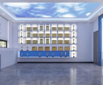 Modern Exhibition Hall-ID:979727038