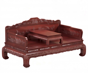 New Chinese Style A Sofa For Two-ID:822078944