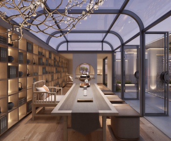 New Chinese Style Glass Sun Room-ID:104146003