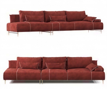 Modern Three-seat Sofa-ID:717885024