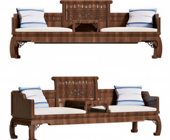 Chinese Style A Sofa For Two-ID:402779695