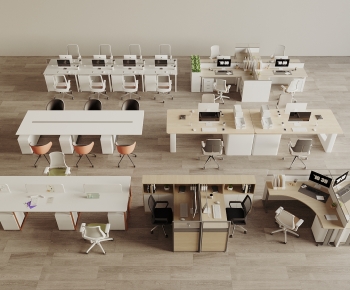 Modern Office Desk And Chair-ID:314159485