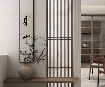 New Chinese Style Hallway-ID:971575029